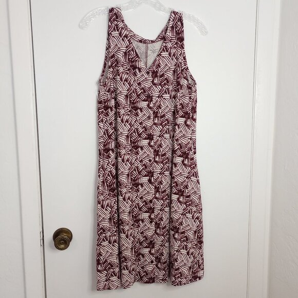 Garnet Hill Button Front Knit Tank Dress - Picture 1 of 8
